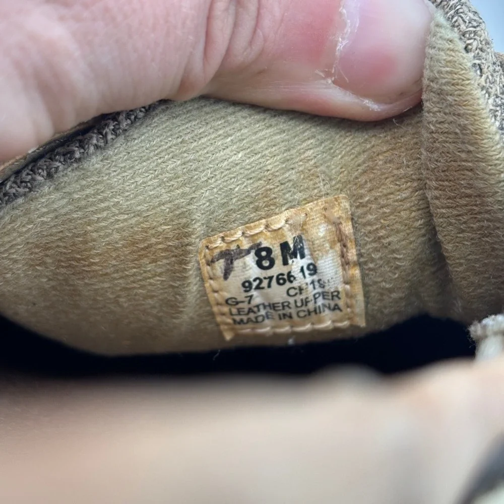 Sperry Boat Shoe Women Sz 8 Tan Leather Nautical Preppy Classic